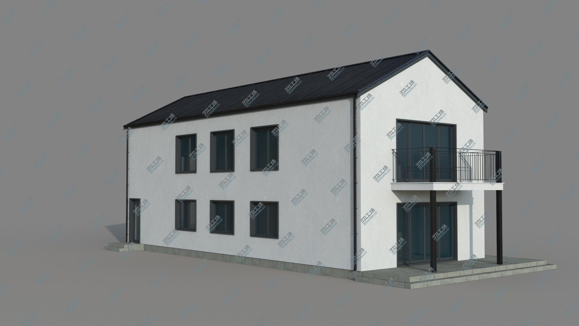 images/goods_img/202104094/Realistic Modern Building A - PBR 3D model/1.jpg